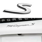 Emblema Letra Porsche  S  Cromado Pronta Entrega