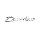 Emblema Letra Porsche Turbo Cromado Modelo Taycan - OEM