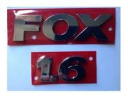 Emblema Letreiro Cromado Fox E 1,6 - N/A