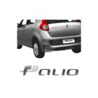 Emblema Letreiro PALIO Cromado com Branco Novo Palio 2012 a 2018 - MARCON