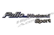 Emblema Letreiro Palio Weekend Sport 1996 1997 1998 1999 2000 - Marçon