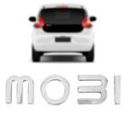 Emblema Letreiro Porta Malas para Carros MOBI 2017 A 2020