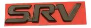 Emblema Letreiro Srv Hilux Preto Black