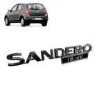 Emblema Porta malas Sandero 1.6 16v Cromado 2009 a 2012