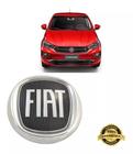 Emblema Preto Grade Dianteira Fiat Cronos 2018 Até 2022