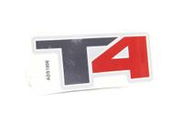 Emblema "t4" troller 15/19 grafite