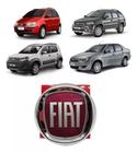 Emblema Tampa Traseira Fiat 500 Uno Siena Idea Linea