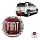 Emblema Tampa Traseira Fiat Novo Uno 2011 2012 2013 2014 2015 2016 2017 2018 2019 Original - FIAT -