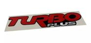 Emblema Turbo Plus D20 1996 Vermelho Com Prata (adesivo) - Casa das Peças RP