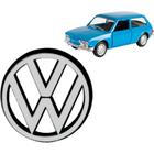 Emblema Vw Brasilia Passat Voyage 1973 A 1982 Grade Cromado - MARÇON EMBLEMAS