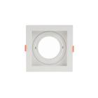 Embutido Quadrado Recuado Ar70 1xGu10 Branco Nordecor