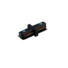 Emenda Conector Reta P/ Trilho Eletrificado Preto Kian