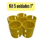 Emenda Luva Conduíte 3/4 e 1" - Kit com 5 ou 10 unidades