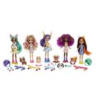 Enchantimals City - Pacote com 5 Bonecos e 5 Animais