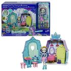 Enchantimals Cottage Playset com boneca Patter Peacock (6-em/15,2 cm), Figura Animal, e 8 Acessórios, faz um grande presente para crianças de 3 a 8 anos