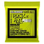 Encordoamento .010 - 046 guitarra regular slinky ernie ball