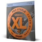 Encordoamento Baixo 4C .050 D'Addario XL Pro Steels EPS160