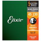 Encordoamento Contrabaixo Elixir 5 Cordas 045 Nanoweb Light L.S 14202