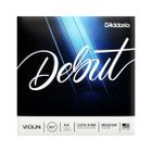 Encordoamento D'addario Debut D310 Violino 4/4 Medium Média - DADDARIO