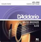 Encordoamento D'addario Violão Aço Ej13 011