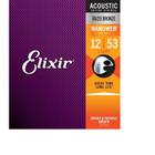 Encordoamento elixir 012 light p/violao aco 11052