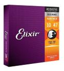 Encordoamento elixir 12 cordas 010 para violão aço 11152