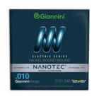 Encordoamento Giannini Guitarra GEEGST10 PN Nanotec