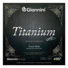 Encordoamento giannini violao genwtm titanium 85/15 prateado - i-4 / 4