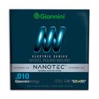 Encordoamento Guitarra 010 Giannini NANOTEC GEEGST10PN