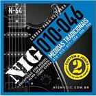 Encordoamento Guitarra 010 NIG Pack Duplo 2N64