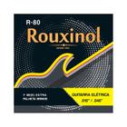 Encordoamento Guitarra 010 Rouxinol R80