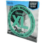 Encordoamento Guitarra 13-62 EXL158 D'Addario Nickel Wound - D'Addario EXL158