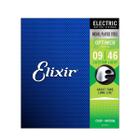 Encordoamento Guitarra Elixir 09 Custom Ligth Optiweb 19027