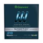 Encordoamento Guitarra Giannini Nanotec 010 GEEGST/10 PN