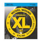 Encordoamento P/ Baixo 4 Cordas D Addario Exl180 .035-.095 - Daddario