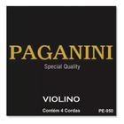 Encordoamento Paganini Violino 4 Cordas Pe950