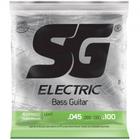 Encordoamento Para Contrabaixo 4 Cordas Sg 5159 045-100 Nickel Wound - Sg Strings