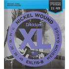 Encordoamento Para Guitarra D Addario EXL115 Aço .011