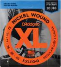 Encordoamento Para Guitarra - Exl110-b 6 Cordas Regular Light .010-.046 - Corda Mi Extra - D Addario