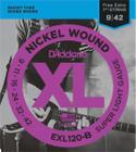 Encordoamento Para Guitarra - Exl120-b 6 Cordas Super Light .009-.042 - Corda Mi Extra - D Addario