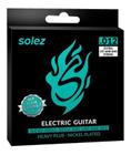 Encordoamento Para Guitarra Solez 0.12 Slg12