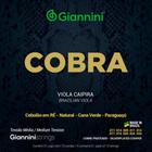 Encordoamento Para Viola Aço Média Série Cobra Giannini GESVM