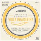 Encordoamento Viola Cebolão Mi e boiadeira EJ82C D addario