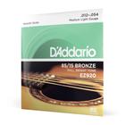 Encordoamento Violão Aço .012 D Addario Bronze 85/15 EZ920