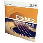 Encordoamento Violão Aço 10-47 Daddario Phosphor Bronze Ej15 - D'Addario Ej15