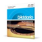 Encordoamento Violão Aço 11-52 Corda Extra D Addario EZ910-B F035