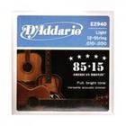 Encordoamento Violão Aço 12 Cordas .010-.050 85/15 Bronze Ez940 d Addario