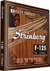 Encordoamento Violao Aço Strinberg 12 Cordas F12S