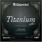 Encordoamento Violão Náilon Giannini Titanium GENWTA Pesada