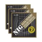 Encordoamento Violão Nylon Alta Tensão Nig N470 .029” Kit 6 Jogos PR2N470L